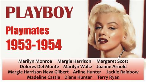 free playboy centerfolds|List of Playboy Playmates, 1953